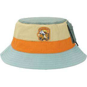 Bioworld Pokemon Gym Badges Adult Multicolor Bucket Hat with Side Pocket