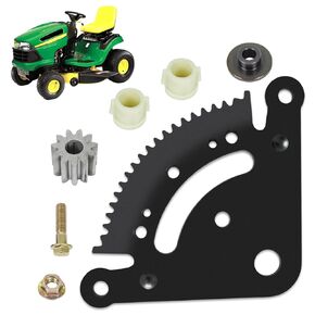 RANSOTO Steering Sector Gear (25 Tooth) Pinion Gear Repair Kit Compatible with John Deere L Series L110 L120 L130 Sabre Sabo Lawn Tractor Replace GX20052BLE GX21994 GX20053 GX20054