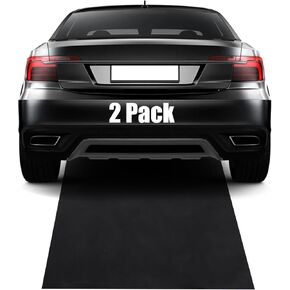 Yesland 2 قطعة سجادة أرضية المرآب، 60 × 36 بوصة حصيرة انسكاب الزيت، حصيرة عربة تحت السيارة من المطاط المقاوم للماء، حصيرة دراجة نارية سوداء ماصة للزيت تحمي الأرضية من الانسكابات والبقع والبقع in Kuwait