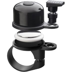 AirBell® Bicycle Bell for Apple AirTag | Holder Hidden in Bell | Bicycle Anti-Theft | Road Approved | Tool Included