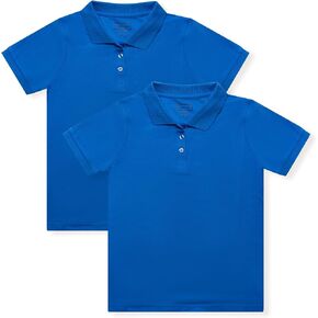 INGEAR Short Sleeve Polo Shirt for Women, Casual Uniform Top