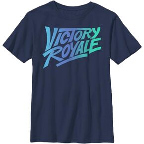 تي شيرت للأولاد من FORTNITE يحمل شعار Victory Royale للأولاد، مقاس كبير في الولايات المتحدة in Kuwait