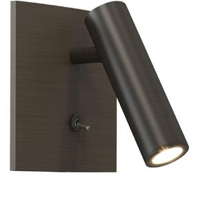 Astro Enna Square Switched LED, Indoor Reading Light, Dry Rated (Polished Chrome) High Power LED, Designed in Britain - 1058047-3 Years Guarantee