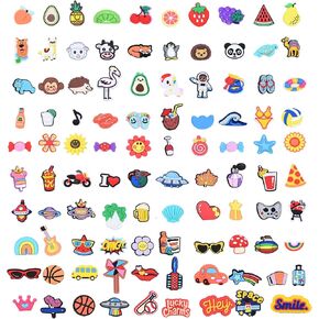 100PCS Mixed Pencil Toppers - Fun Kawaii Pencil Charms for Boys and Girls -Cute Classroom Rewards and Prizes - Decorate Your School Supplies- Perfect Kids Incentives (100PCS-A)