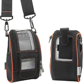Soft Carrying Case for Zebra ZQ610 QLN220 ZR628 Mobile Thermal Printer - 2024 Upgrade Case Holster with Shoulder Strap and Belt Clip Compatible with Zebra ZQ610 QLN220 ZR628 Portable Carry Accessories