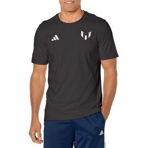 adidas Welcome Lionel Messi to Miami Men's Soccer Messi X Miami Graphic Tee Collection (as1, Alpha, m, Regular, Regular, 10 Miami - White)