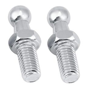 YUCHENSHIP 2pcs 10mm Stainless Steel Ball Stud Bolt M6 for Gas Struts Ball Ended Bolt Bonnet Hatch