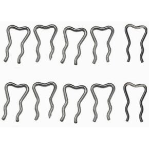 10 Pcs Diesel Fuel Return Line Injector Clips for Duramax GM, LLY LBZ LMM Injectors 2004.5-2010, Replaces 97359750