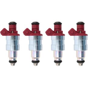 TRQ Fuel Injector Set Compatible with 1991-1995 Jeep Cherokee 1991-1992 Comanche Wrangler