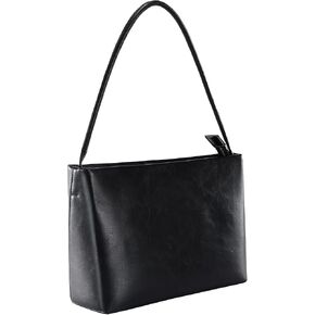 Shoulder Bags in Leather for Women Vintage Classic Elegance Zipped Medium Handbag Purse for All Occasions