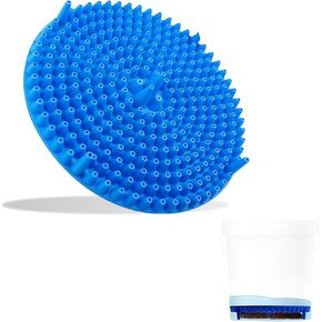 Car Wash Bucket Grit Guard Filter with Small Holes, 10.4-inch Diameter (Blue), Filters Dirt and Debris from Bucket While Washing, Perfect for Cleaning Cars, SUVs, RVs, Trucks, and More.