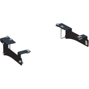 CURT 16429 5th Wheel Installation Brackets, Compatible with Select Chevrolet Silverado, GMC Sierra 2500, 3500 HD , Black