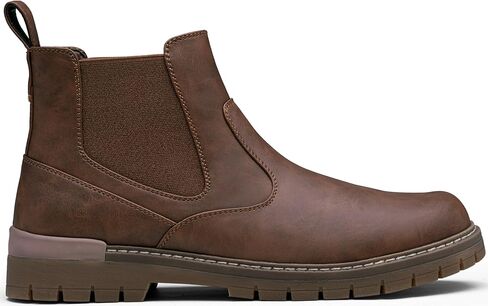 Jousen Mens Boots Retro Mens Casual Boots Chelsea Boots Mens Slip On Boots for Men in Kuwait