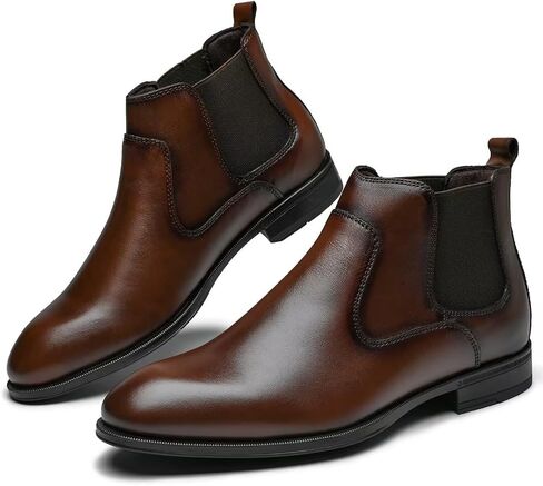 Men's Chukka Boots Genuine Leather Ankle Boot for Men Classic Casual Oxford Style Footwear in Kuwait