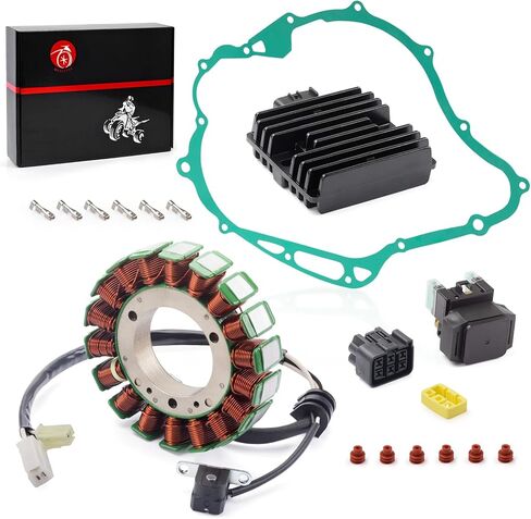 الجزء الثابت و بدال بداية التشغيل وحشية مقوم الجهد لياماها XVS1100 V-star 1100 2003-2009 in Kuwait