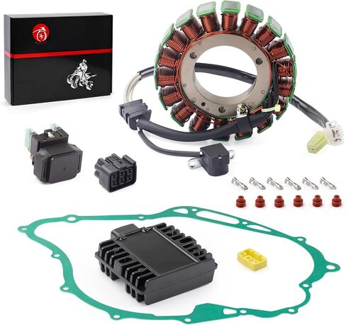 الجزء الثابت و بدال بداية التشغيل وحشية مقوم الجهد لياماها XVS1100 V-star 1100 2003-2009 in Kuwait