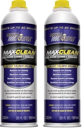 Royal Purple Max-Clean Fuel System Cleaner and Stabilizer 11722 20 Ounce in Saudi Arabia