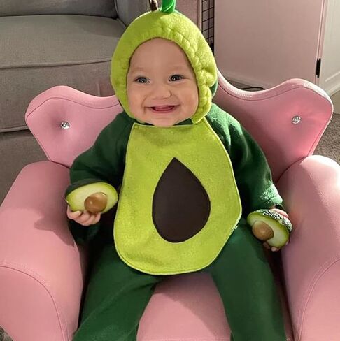 VISGOGO Newborn Baby Halloween Costumes for Girls Boys Long Sleeve Hooded Zipper Jumpsuit Romper Clothes in Saudi Arabia