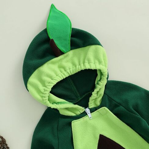 VISGOGO Newborn Baby Halloween Costumes for Girls Boys Long Sleeve Hooded Zipper Jumpsuit Romper Clothes in Saudi Arabia