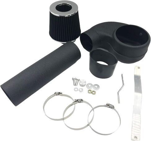 Cold Air Intake Kit with Filter 1988-1995 Fit for Chevrolet GMC C/K/R/V C1500 C2500 C3500 K1500 K2500 K3500 for Suburban 1500 2500 Engine 4.3L V6 5.0L 5.7L V8 (Black Tube & Red Filter) in Saudi Arabia