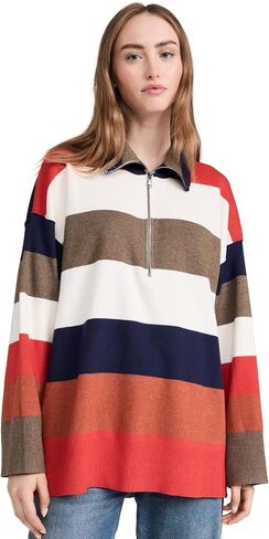FP Movement Women's Coastal Stripe Pullover in Saudi Arabia