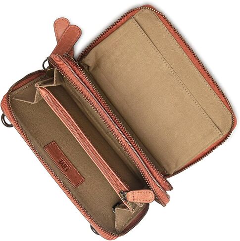 Frye Melissa Stacked Wallet, Cognac in Kuwait