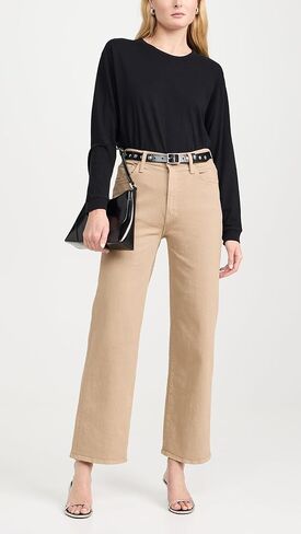 بنطلون The Dodger Flood النسائي من MOTHER in Kuwait