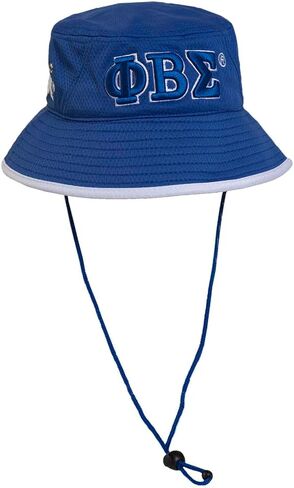 Novelty Floppy Bucket Hat Blue,White,One Size in Kuwait
