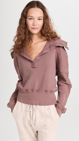 Free People Women's Not So Ordinary Polo Pullover in Saudi Arabia