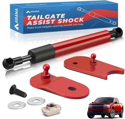ARANA Tailgate Accessories Assist for Ford Maverick, Slow-Drop Tailgate Assist Shock Damper Fits for 2022 2023 2024 Ford Maverick Hybrid XL XLT Lariat(Provide All Tools) in Saudi Arabia