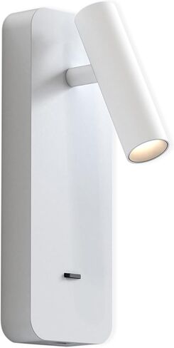 Astro Enna Square Switched LED, Indoor Reading Light, Dry Rated (Polished Chrome) High Power LED, Designed in Britain - 1058047-3 Years Guarantee in Saudi Arabia