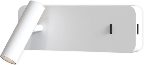 Astro Enna Square Switched LED, Indoor Reading Light, Dry Rated (Polished Chrome) High Power LED, Designed in Britain - 1058047-3 Years Guarantee in Saudi Arabia