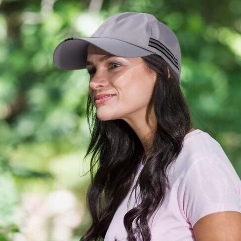 Men Waterproof Baseball Cap Reflective Outdoor Rain Cap for Women's UPF 50+ Breathable Sport Running Hat in Kuwait