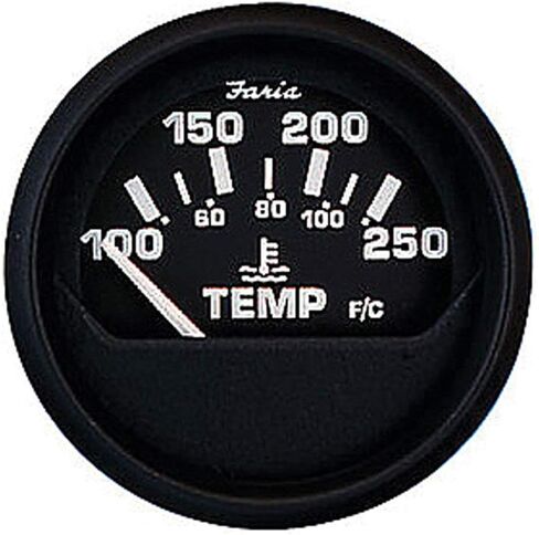 Faria Beede INSTRUMENTS Faria 32805 Euro Tachometer (7000 RPM) - 4", Black in Saudi Arabia