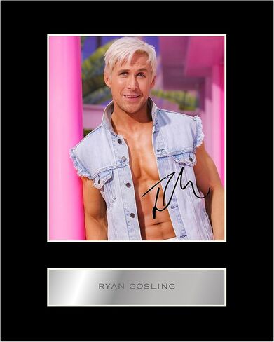 عرض الصور المثبتة مسبقًا من Ryan Gosling B مطبوع مسبقًا #11 صورة توقيع مطبوعة مقاس 10 × 8 بوصة in Saudi Arabia