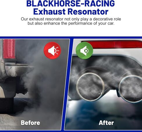 مرنان العادم 5 "مدخل 5" مخرج كاتم صوت عالي الأداء 18 "بوصة إجمالي الفولاذ المقاوم للصدأ مستقيم in Kuwait