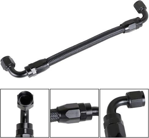 -8AN Fuel Rails Kit Replacement for LS1 LS6 Black in Saudi Arabia