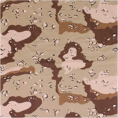 Rothco Bandana, Camouflage, 27'' x 27'' in Kuwait