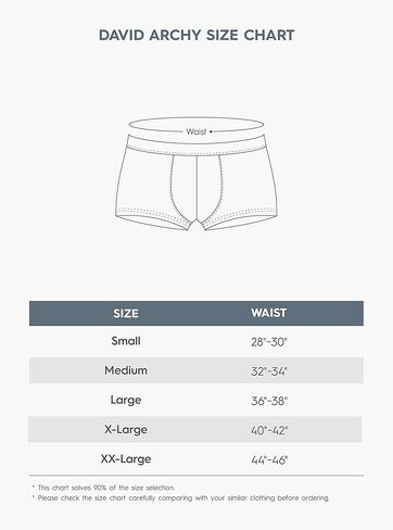 DAVID ARCHY Men's Breathable Comfort Soft Underwear Cotton-Modal Blend Pouch Trunks V-Support Waistband in 3 Pack No Fly (M, Black/Dark Gray/Navy Blue - Cotton-Modal Blend) in Saudi Arabia