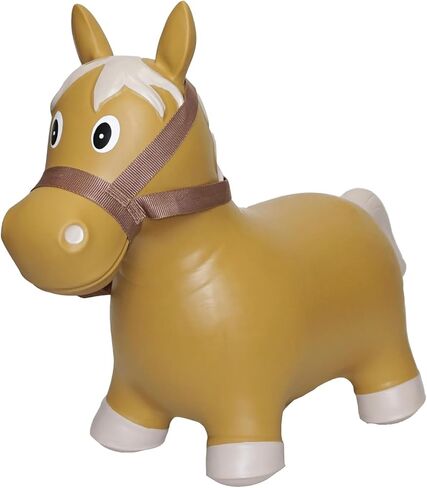 Big Country Toys Lil’ Bucker Horse Kids Toys - Rodeo Ride On Toys for18 Months to 3+ Years - Bouncy Animals for Toddlers - Inflatable Hopper Horse Toys with Hand Pump in Kuwait