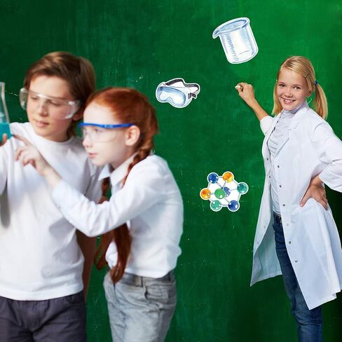 36pcs Science Cutouts Watercolor Science Lab Bulletin Board Decorations Cut-Outs for Back to School Classroom Teacher Supplies in Saudi Arabia