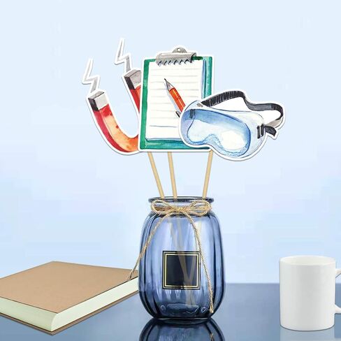 36pcs Science Cutouts Watercolor Science Lab Bulletin Board Decorations Cut-Outs for Back to School Classroom Teacher Supplies in Saudi Arabia