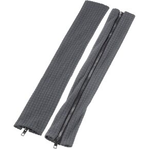 PATIKIL Office Chair Arm Cover, 2Pcs Office Chair Armrest Covers Protectors with Zipper Stretchable Water Resistant Computer Chair Arm Rest Covers for Desk Chairs, Dark Grey in Kuwait