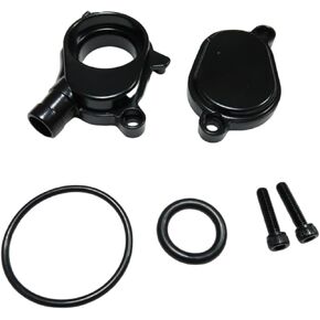 Oil Cooler Coolant Housing Outlet Compatible with 2003-2010 Select Ford Models Replace#904-538 3C3Z-9P458-AA