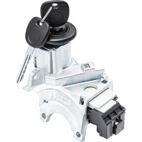 Ignition Assembly - Lock Cylinder Switch & Cylinder Housing & Starter Switch for Chevy Avalanche Suburban Silverado Trailblazer, GMC Sierra, Rainier Escalade H2 Bravada, #OE 924-713, 924-715, US-312L