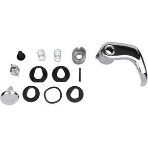 TRQ Locking Vent Window Handle Kit Left LH Compatible with Chevy GMC Blazer Jimmy Suburban Truck