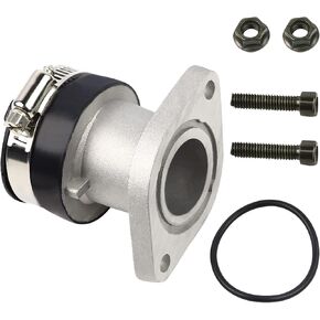 FLYPIG Intake Manifold Carburetor Boot Fit Yamaha YFM250 Bear Tracker 250 Polaris Sportsman 600 700 1999-2006 Rubber Intake Boot 4XE-13586-00-00