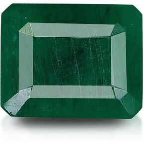 11.25 Ratti /10.50 Carat Natural Certified (Colombian Panna) Emerald Octagon Shape Loose Gemstone Lab Approved Genuine Stone