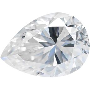 Wholesale White D Color Moissanite Loose Gemstones VVS1 3x5-9x13mm 1ct 2ct Pear cut Loose Stone With Certificate