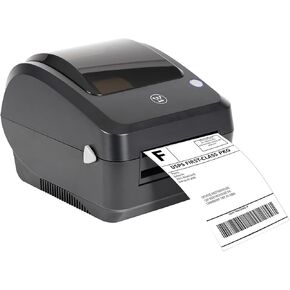Westinghouse Direct Thermal Label Printer USB, Commercial Grade, Compatible with USPS, UPS, FedEx, Ebay, Shopify, Amazon, & More, Desktop Label Printer for Packages, Includes Sample 4x6 Labels